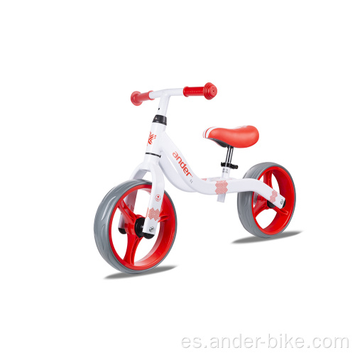 Bicicleta de dos ruedas de bicicleta de equilibrio de bebé de juego al aire libre